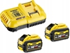 Изображение Dewalt DEWALT. BATTERY 18/54V 12.0/4.0Ah FV DCB548 x2 + CHARGER DCB118