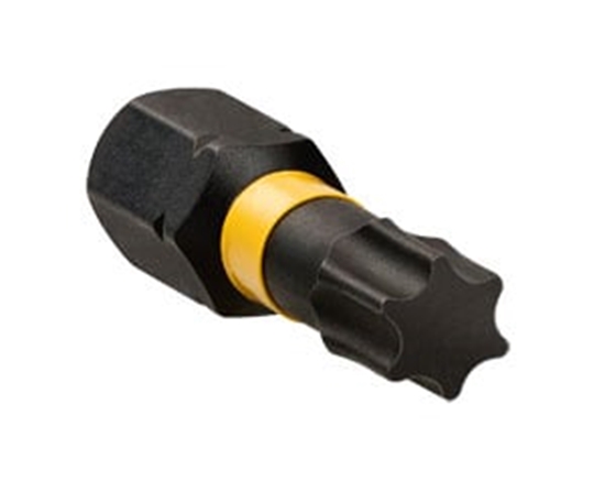 Изображение Dewalt Kocówki wkrtarskie udarowe Torsion T25x25mm 5szt. - DT7382T