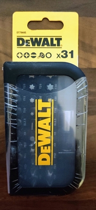 Изображение Dewalt Kocwki 1/4" Ph,Pz,P,T,H+uchw.mag/szybk.31szt,pl