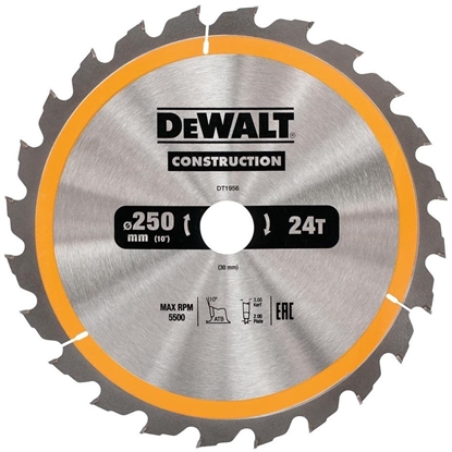 Picture of Dewalt Pia tarczowa 250x30mmx24z - DT1956-QZ