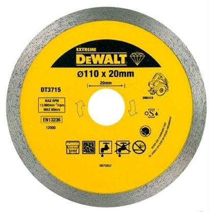 Picture of Dewalt Tarcza diamentowa 110x20mm (DT3715)