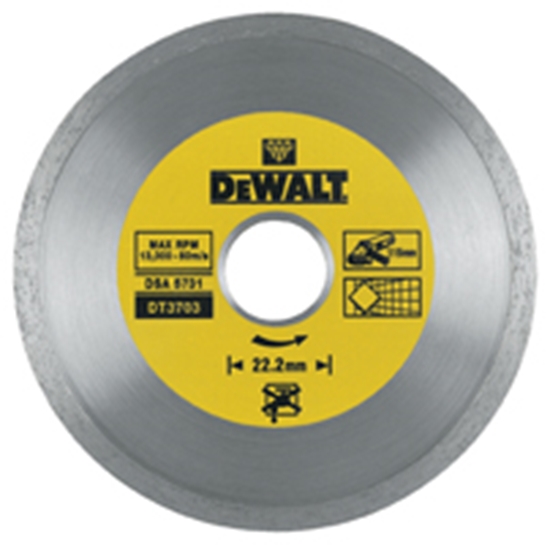 Picture of Dewalt Tarcza diamentowa 125x1,6x22.2mm - DT3713