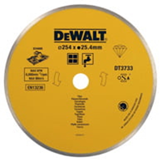 Picture of Dewalt Tarcza diamentowa do pytek ceramicznych 250x25,4mm DT3733