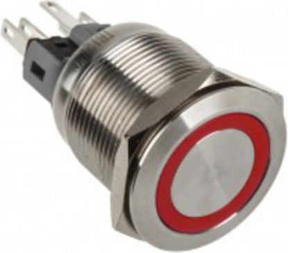 Picture of DimasTech Przycisk LED 22mm Czerwony (PD100)