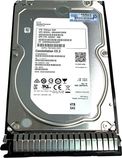 Изображение Dysk serwerowy HP 4TB 3.5'' SAS-2 (6Gb/s)  (695842-001)