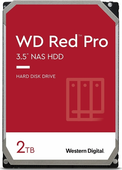 Picture of Dysk serwerowy WD Red Pro 2TB 3.5'' SATA III (6 Gb/s)  (WD2002FFSX)