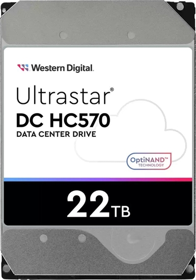 Picture of Dysk serwerowy WD Ultrastar DC HC570 22TB 3.5'' SATA III (6 Gb/s)  (0F48155)