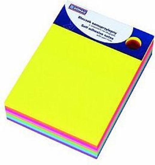 Изображение Donau BLOCZEK SAMOP. Z OTWOREM NA DUGOPIS,101X76MM, 7 KOLOROW X 40 KART. /280 7581001PL-99