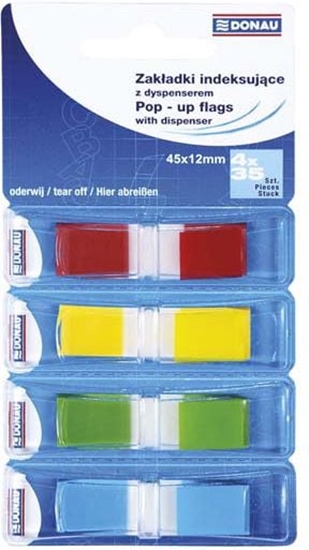 Picture of Donau ZAKADKA INDEKS.DONAU PP 12X45 4 KOL. ZAKADKA INDEKSUJCA - 7557001PL-99