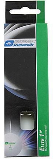 Picture of Donic Pieczka Elite * 3 szt. biay (D608310)