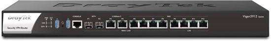 Picture of DRAYTEK Router Vigor 3912S 2x 10G/1G SFP+ 2x 2.5G/1G/100M/10M 4x 1G/100M/10M Ethernet