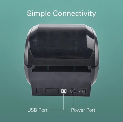 Attēls no Drukarka etykiet G&G Drukarka etykiet - maksymalna szeroko druku 108 mm