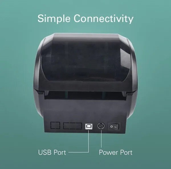 Picture of Drukarka etykiet G&G Drukarka etykiet - maksymalna szeroko druku 108 mm