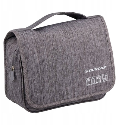 Attēls no Dunlop Torba torba kosmetyczna podróna z uchwytem do zawieszenia 25x20x10 cm (Szary)