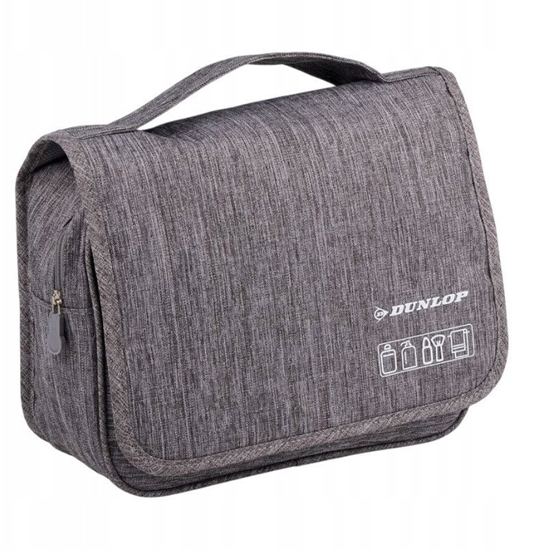 Изображение Dunlop Torba torba kosmetyczna podróna z uchwytem do zawieszenia 25x20x10 cm (Szary)