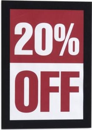 Attēls no Durable Samoprzylepna ramka informacyjna A5 czarna 2szt. (4871-01)