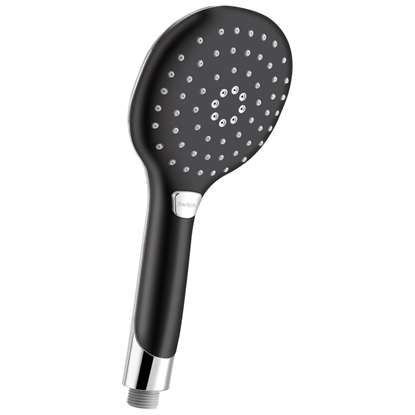 Изображение Dušas klausule AB 3 režīmi, hromēta|melna