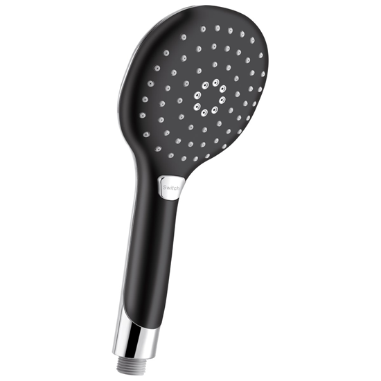 Изображение Dušas klausule AB 3 režīmi, hromēta|melna