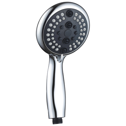 Picture of Dušas klausule AB 5 režīmi, hromēta|melna