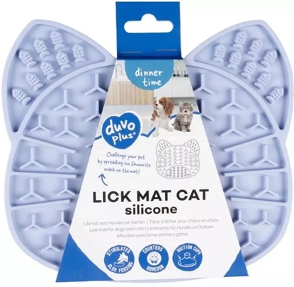 Изображение Duvo+ Mata / Lizawka dla kota fioletowa 18x16x1cm