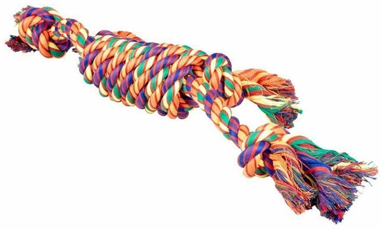 Picture of Duvo+ Zabawka sznurkowa 2szt + WARKOCZ 55x10x7cm MULTIKOLOR 15795