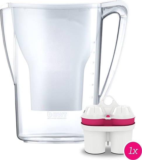Picture of Dzbanek filtrujcy BWT Dzbanek filtrujcy wod Aqualizer Home 2.7L Biay - rczny z wkadem Mg2+