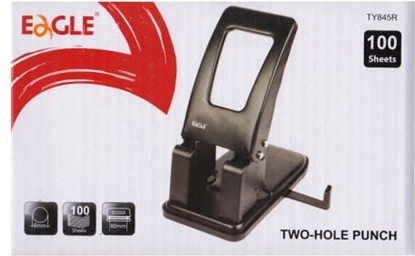 Attēls no Dziurkacz Eagle 845R 100 kartek Czarny (WIKR-0995023)