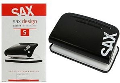 Attēls no Dziurkacz SAX 218 12 kartek Czarny (WIKR-987641)