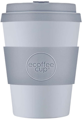 Изображение Ecoffee cup Kubek na wynos Eco*ffee Cup Solid Colours Glittertind 350ml - Srebrny