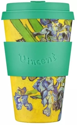 Изображение Ecoffee cup Kubek na wynos Ecoffee Cup* Van Gogh Museum Irises 400ml - Irysy