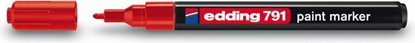 Attēls no Edding Marker lakierowy Edding 791 1-2mm CZERWONY (791CZ ED)