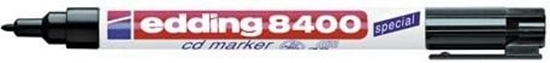 Изображение Edding Marker niezmywalny do pyt CD/DVD 8400 czarny (EG1016)