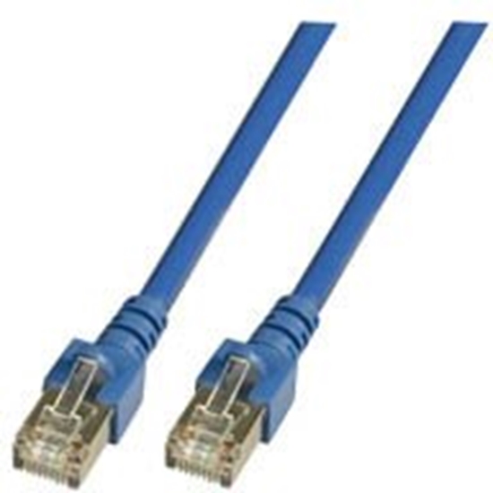 Picture of EFB Cat5e - 1m Cat5e SF / UTP (S-FTP) Blue Network Cable (K5459.1)