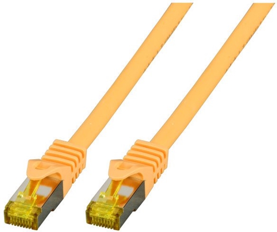 Picture of EFB RJ45 Patch Cable S/FTP, Cat.6A, LSZH, Cat.7 RohCable, 25m, yellow (MK7001.25Y)