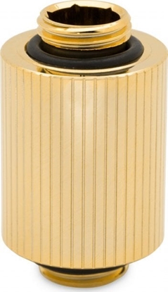 Attēls no EK Water Blocks EK Water Blocks EK-Quantum Torque G1/4 Zoll Verlängerung gerade MM 28 - gold