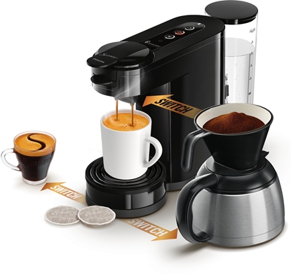 Attēls no Ekspres na kapsuki Senseo ekspres do kawy Ekspres do kawy na strczki 1 l