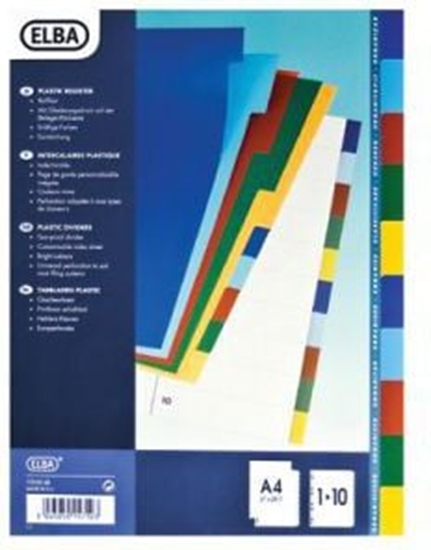 Picture of Elba PRZEK.ELBA KOLOR.A4 10-KART.100205063 PRZEKADKI - 100205063