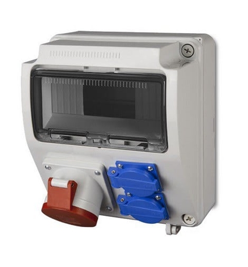 Picture of Elektro-Plast Rozdzielnica budowlana 9-moduowa 2 x 2P+Z 5P/32A