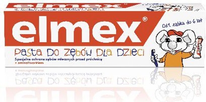 Изображение Elmex  Pasta do zbów Dla Dzieci 0 do 6 lat 50 ml