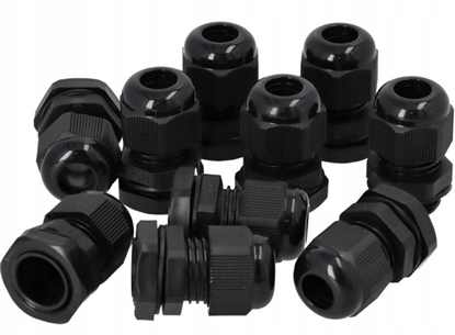 Picture of Elpromet Dawnica kablowa izolacyjna z przeciwnakrtki PG 13,5 - czarny 7,5-12mm IP68 PG13,5