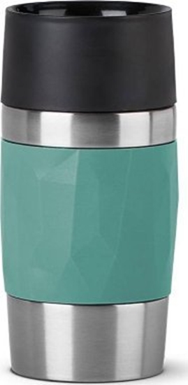 Picture of Emsa Emsa TRAVEL MUG Compact thermal mug (petrol/stainless steel, 0.3 liters, screw cap)