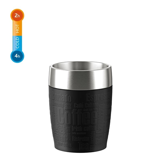 Picture of Emsa Kubek termiczny TRAVEL CUP czarny 0,2L