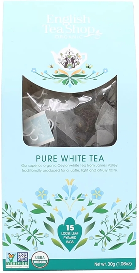 Picture of English Tea Shop Herbata biaa Pure White Tea 15 piramidek