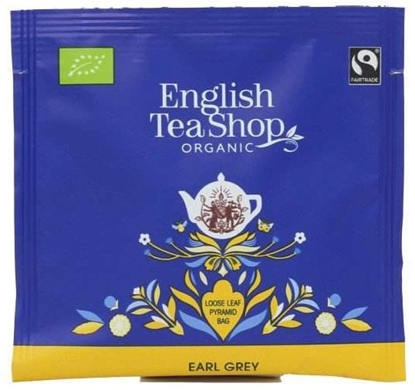 Attēls no English Tea Shop Herbata czarna Premium Earl Grey 50 saszetek