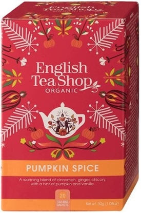 Attēls no English Tea Shop Herbata Pumpkin Spice 20 saszetek
