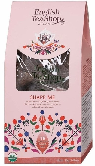Picture of English Tea Shop Herbata zielona Shape Me 15 piramidek