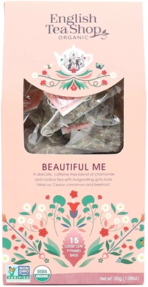 Attēls no English Tea Shop Herbata zioowa Beautiful Me 15 piramidek