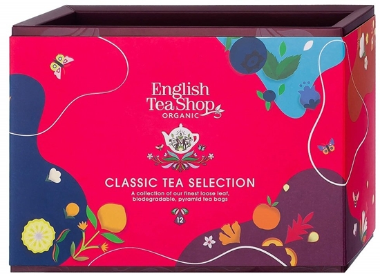 Picture of English Tea Shop Zestaw herbat Classic Tea Selection 12 piramidek