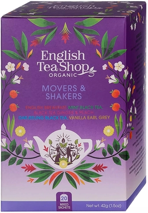 Picture of English Tea Shop Zestaw herbat Movers & Shakers 20 saszetek
