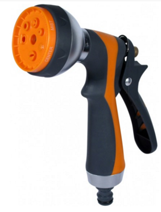 Изображение EPM Zraszacz pistoletowy 7 funkcyjny SOFT SILVER - E-200-0242